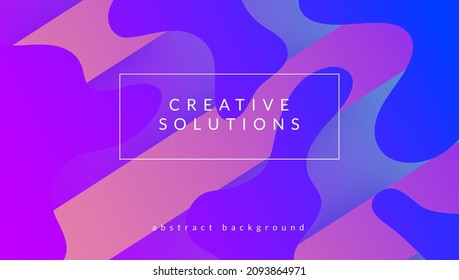 Minimal Shape. Pink Vibrant Cover. Art Dynamic Layout. Spectrum Invitation. Bright Frame. Digital Element. Futuristic Background. Flat Landing Page. Magenta Minimal Shape