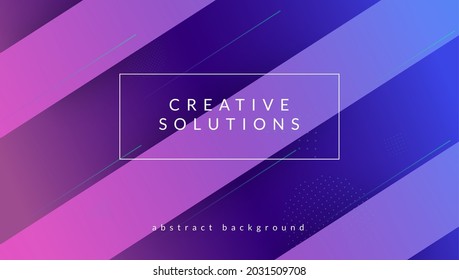 Minimal Shape. Tech Landing Page. Gradient Layout. Business Geometry. Color Liquid Poster. Graphic Page. Dynamic Screen. Blue Vibrant Flyer. Lilac Minimal Shape