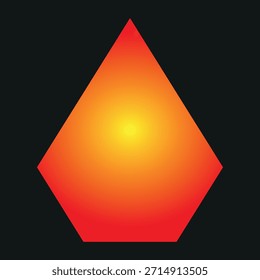 Minimal Sharp Edged Diamond Icon