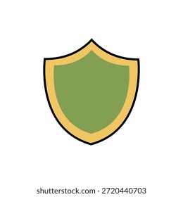 Minimal shield icon set for professional and commercial use.
