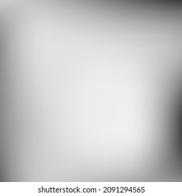 Minimaler digitaler, dunkler Hintergrund aus Silber. Metallischer, einfarbiger, trendiger Vektorgrafikhintergrund. Graues weißes, flüssiges, leeres Gradient Mesh. Aquarellfarbe Aluminium Weichweiche schwarze unscharfe Textur.