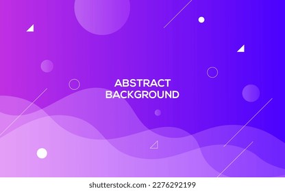 minimal simple abstract purple violet wavy light design background