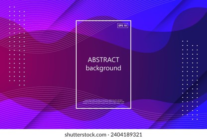 minimal simple abstract purple violet wavy light design background. eps10 vector