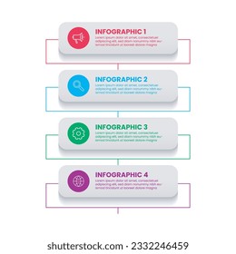 Minimal, Simple and Creative Business Infographics Template for Business Presentation.