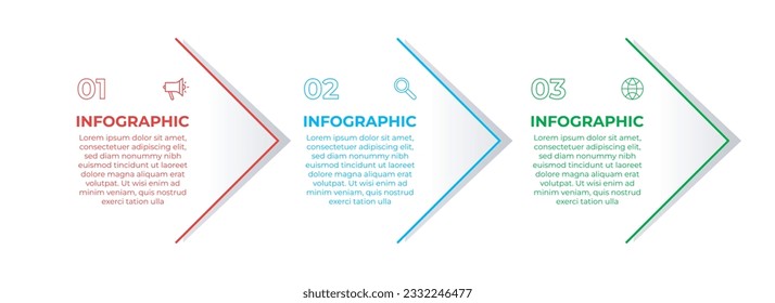 Minimal, Simple and Creative Business Infographics Template for Business Presentation.