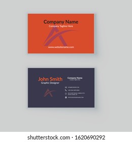 Minimal and Simple Layout Business Card Template