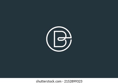 Minimal and Simple Letter B Logo Design Vector Template