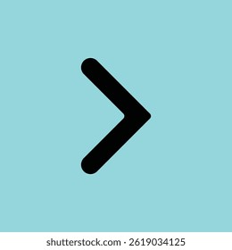 Minimal slanted right arrow icon designed for modern user interfaces, digital applications, and web navigation needs.

