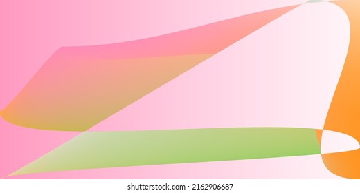 Líneas horizontales modernas de color multicolor mínimo. Fluid Rainbow Technology Pink Trendy Background. Forma de color neón Malla de gradiente dinámica de capas. Ilustración digital Psicodélica Futurista Pastel.