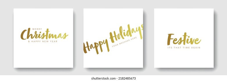 Minimal social media layouts, business square web banners, modern corporate templates with place for photo, editable elegant graphic design set for digital marketing, universal posts, multipurpose ads