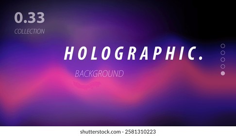 Minimal soft blurred defocused aura style background in neon pink and purple colors. 