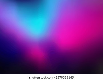 Minimal soft blurred defocused background in neon pink and purple colors. 