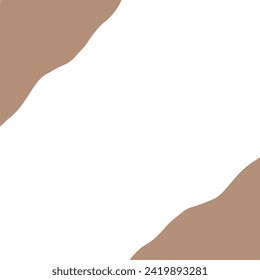Ein minimaler, hellbrauner Hintergrund 