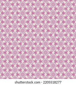 Flores geométricas de mosaico de colores suaves mínimos Ornamentos botánicos florales Patrones de plástico sin soldadura diseñados para la impresión y adecuados para el diseño de falda Papel de envolver y tapicería 