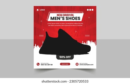 Shoes Social Media Post Vector Art, Icons, and Graphics for Free