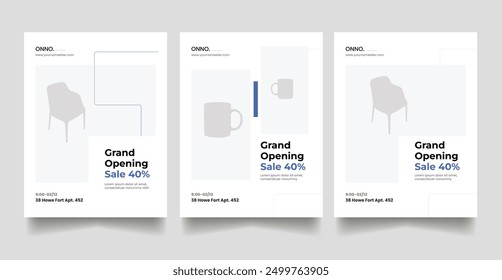Minimal square banner template Flyer, square social post, Anyone can use this design easily, Orange cover header background, A set of modern covers with a minimalistic silhouette, graphic elements,