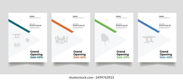 Minimal square banner template Flyer, square social post, Anyone can use this design easily, Orange cover header background, A set of modern covers with a minimalistic silhouette, graphic elements,