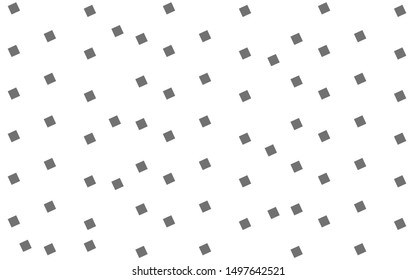 Minimal Squares Geometric Pattern Design Grey Color