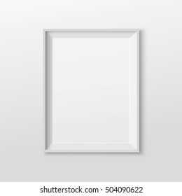 Minimal Standing A4 Photo Frame Mock Up Model For Your White And Minimal Template 