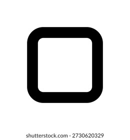 Minimales Stopp-Symbol, das die Endaktion und die Medienwiedergabesteuerung darstellt. Dieses Vektorsymbol mit sauberem Umriss eignet sich ideal für Benutzeroberflächen-Designs wie Media Player, Workout- und Fitness-Apps, Timer, Dashboards und Bedienfelder.

Perfekt für mobile Apps, Websites, Benutzeroberflächendesign, UX UI-Projekte und digitale Produkte, die klare Stopp- oder End-Aktionen erfordern. Das Symbol verfügt über einen einfachen, minimalistischen Stil, der vollständig skalierbar editierbare Strich ist und leicht für verschiedene digitale Zwecke anzupassen ist.