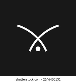Minimal Stretchy Leg Iconic Logo for Clothing Brand Identity Design 