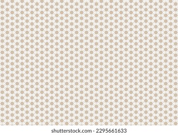 Minimal style hexagon pattern geometric cover presentation background. vector illustration.