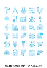 Minimal style icons of Home repair and improvement