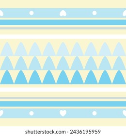 Minimal style seamless pattern for baby children. (fashion, garment, textile, fabric, clothes, blanket, towel, pillow, bedding, wallpaper, decoration, tile, covers, gift wrapping, kid product)