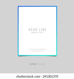 Minimal Style Vector of Flyer