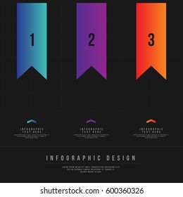 Minimal Style Vector infographic template. Business concept for content, diagram, flowchart, steps, parts, timeline infographics, workflow layout, chart