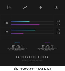 Minimal Style Vector infographic template. Business concept for content, diagram, flowchart, steps, parts, timeline infographics, workflow layout, chart