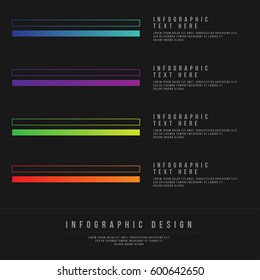 Minimal Style Vector infographic template. Business concept for content, diagram, flowchart, steps, parts, timeline infographics, workflow layout, chart