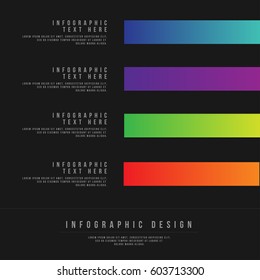 Minimal Style Vector infographic template. Business concept for content, diagram, flowchart, steps, parts, timeline infographics, workflow layout, chart