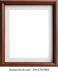 minimal style wooden frame background template