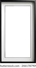 Plantilla de fondo de marco de madera estilo minimalista