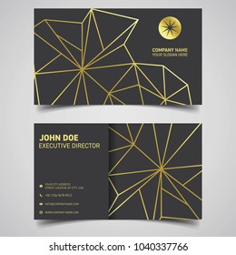 Minimal and stylist business card design