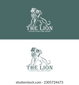 Minimal Estilizó el logotipo del león