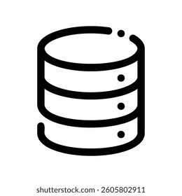 A minimal symbol representing a subject server
