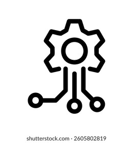 A minimal symbol representing a subject setting