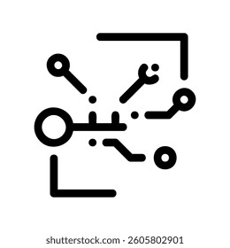 A minimal symbol representing a subject smart key