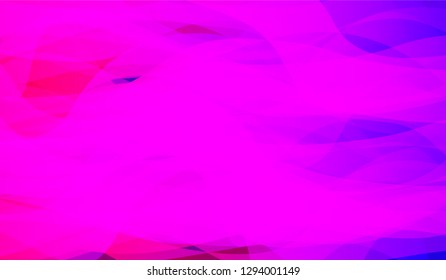Minimal Tech Background. Bright Neon Trendy Design for Print, Cover, Poster. Gradient Shapes on Black Background.