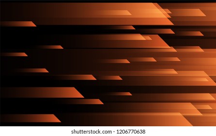 Minimal Tech Background. Gradient Shapes on Black Background. Bright Futuristic Design for Card, Cover, Banner.