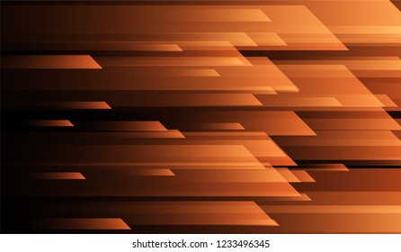 Minimal Tech Background. Gradient Shapes on Black Background. Bright Futuristic Design for Wallpaper, Banner, Placard.