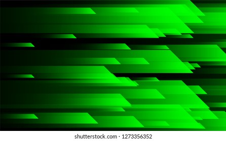 Minimal Tech Background. Gradient Shapes on Black Background. Bright Futuristic Design for Card, Banner, Placard.