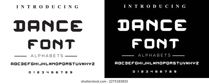 minimal tech font letter set. Luxury vector typeface for company. Modern gaming fonts logo design.