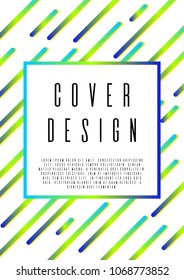 Minimal template design for your business. Business card set. Can be used for poster, brochure, magazine, card, book, flyer, banner, anniversary
 Trendy corporate style.
