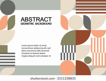 Minimal template seamless graphic presentation background.