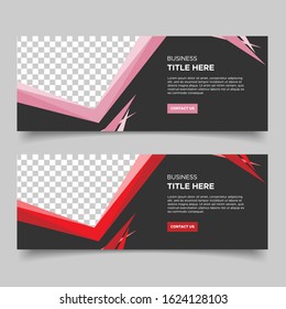 Minimal templates design for bannner. Vector illustration EPS 10