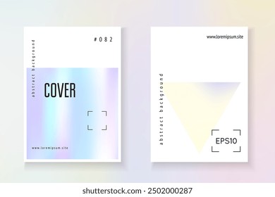 Minimal Texture. Graphic Banner. Violet 1980 Flyer. Holograph Fluid. Digital Effect. Geometric Presentation. Business White Backdrop. Pink Minimal Texture