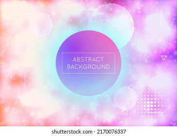 Minimal Texture. Hologram Pattern. Blue Magic Design. Soft Concept. Simple Dots. Digital Fluid. Retro Fluorescent Composition. Summer Flyer. Violet Minimal Texture